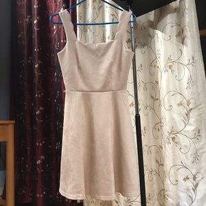 Cream/Tan Summer Dress - Size S